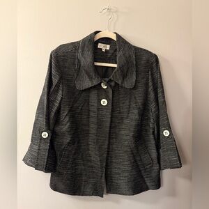 Studio Works Black and White Jacket women’s XL